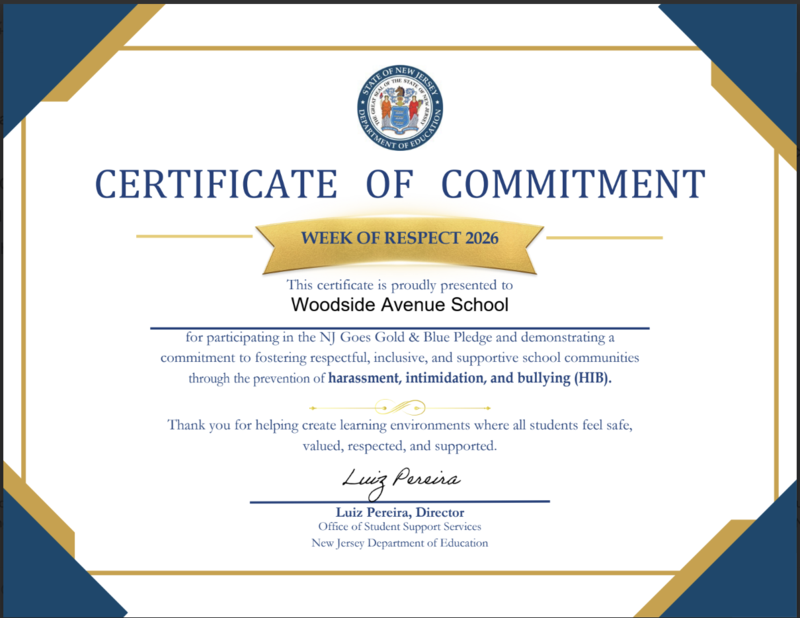 Congratulations Woodside!! Go Gold and Blue!!