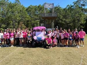 Oh what a beautiful morning! Thank you to everyone who showed up to support  the PCHS Student Council Pink Out Walk!!