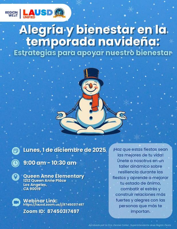 Joy and wellness flyer span