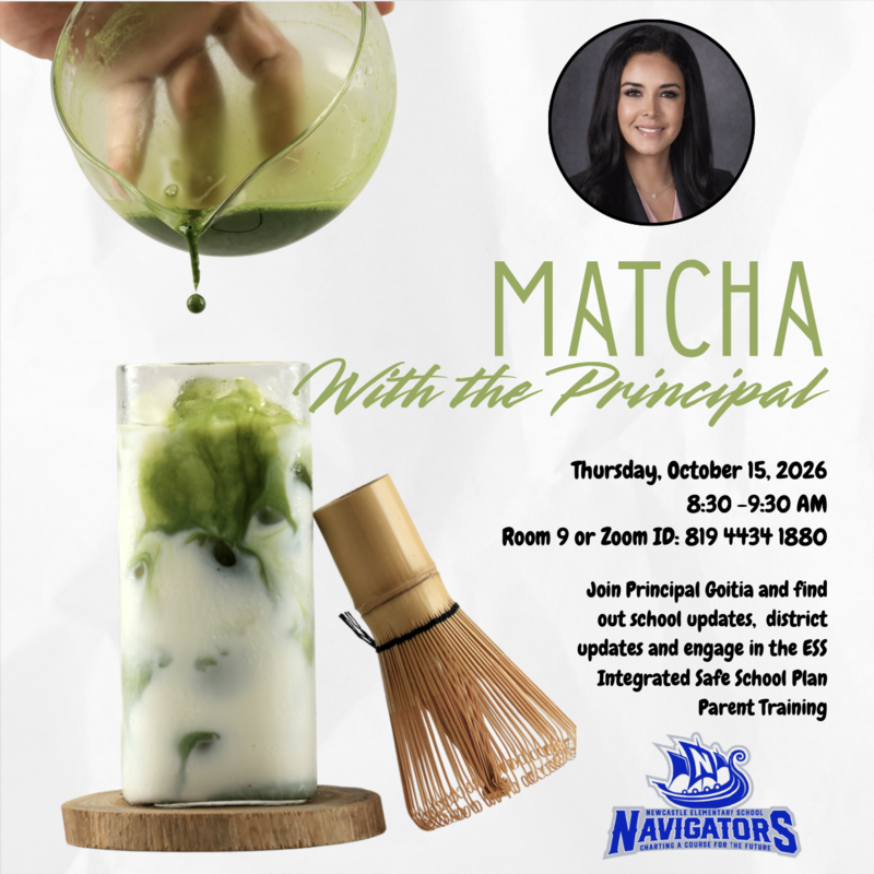 matcha with principal