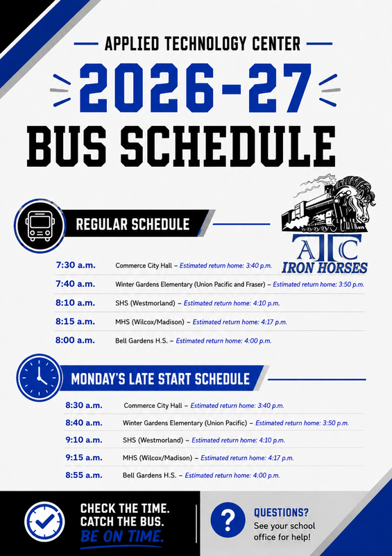 26-27 Bus Schedule