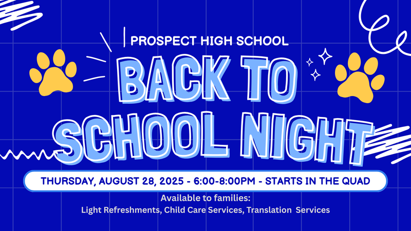 Back to School Night!