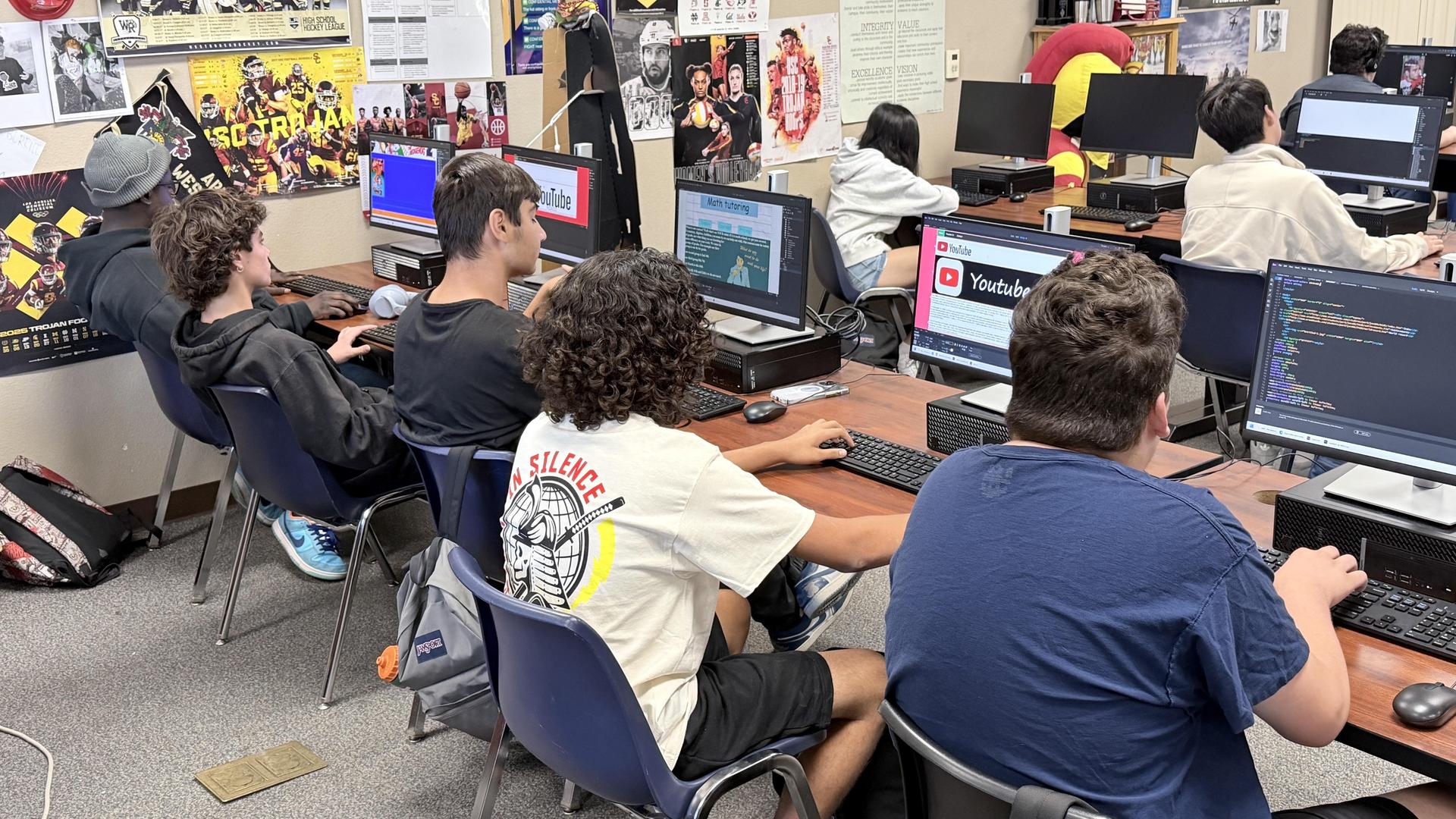 Computer Class Picture