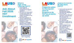 Tutoring flyer