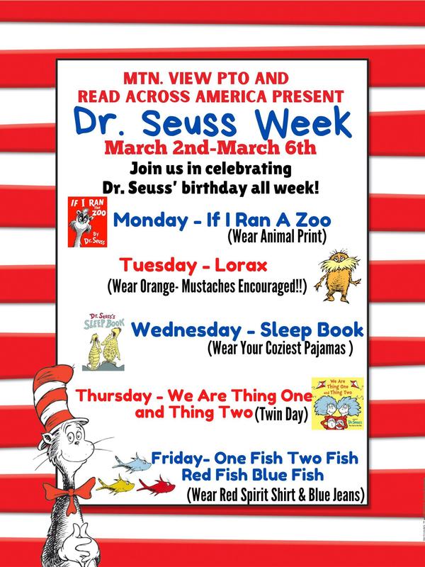 Dr Seuss Week