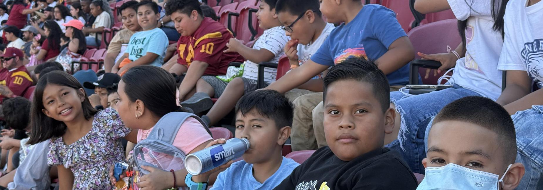 Ascot Elementary at the USC versus Georgia Southern University at the LA Coliseum, Saturday, September 6, 2025