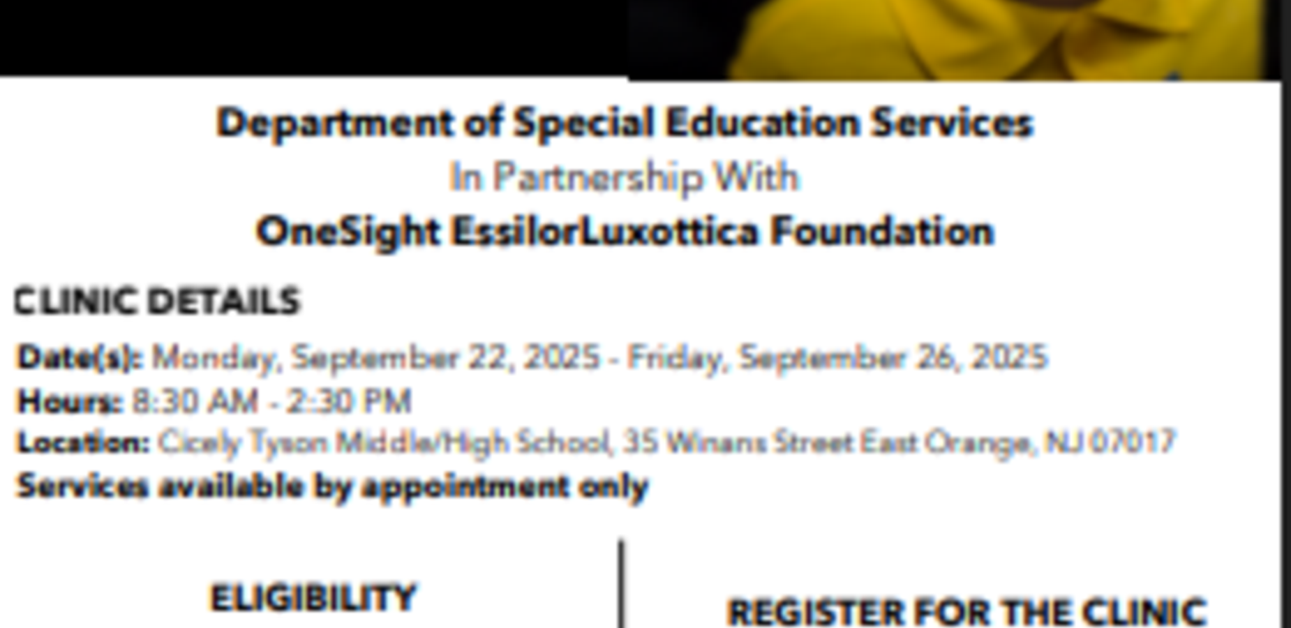 Free Eye Exam and Glasses
