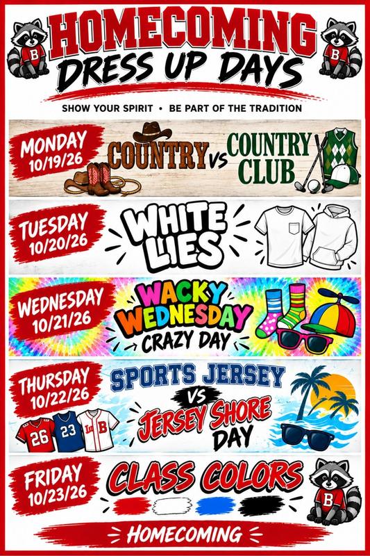 HOCO Attire for the week