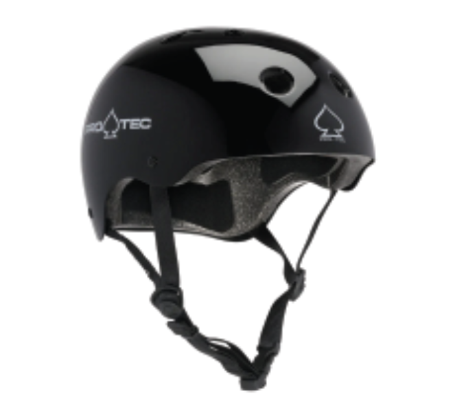 photo of a black helmet