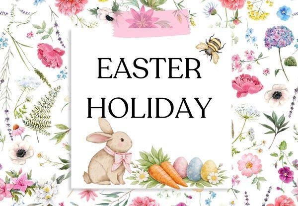 Easter break will be April 3rd through April 10th.