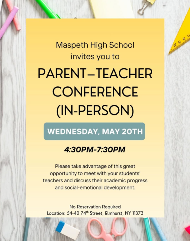 Maspeth High School Parent-Teacher Conferences