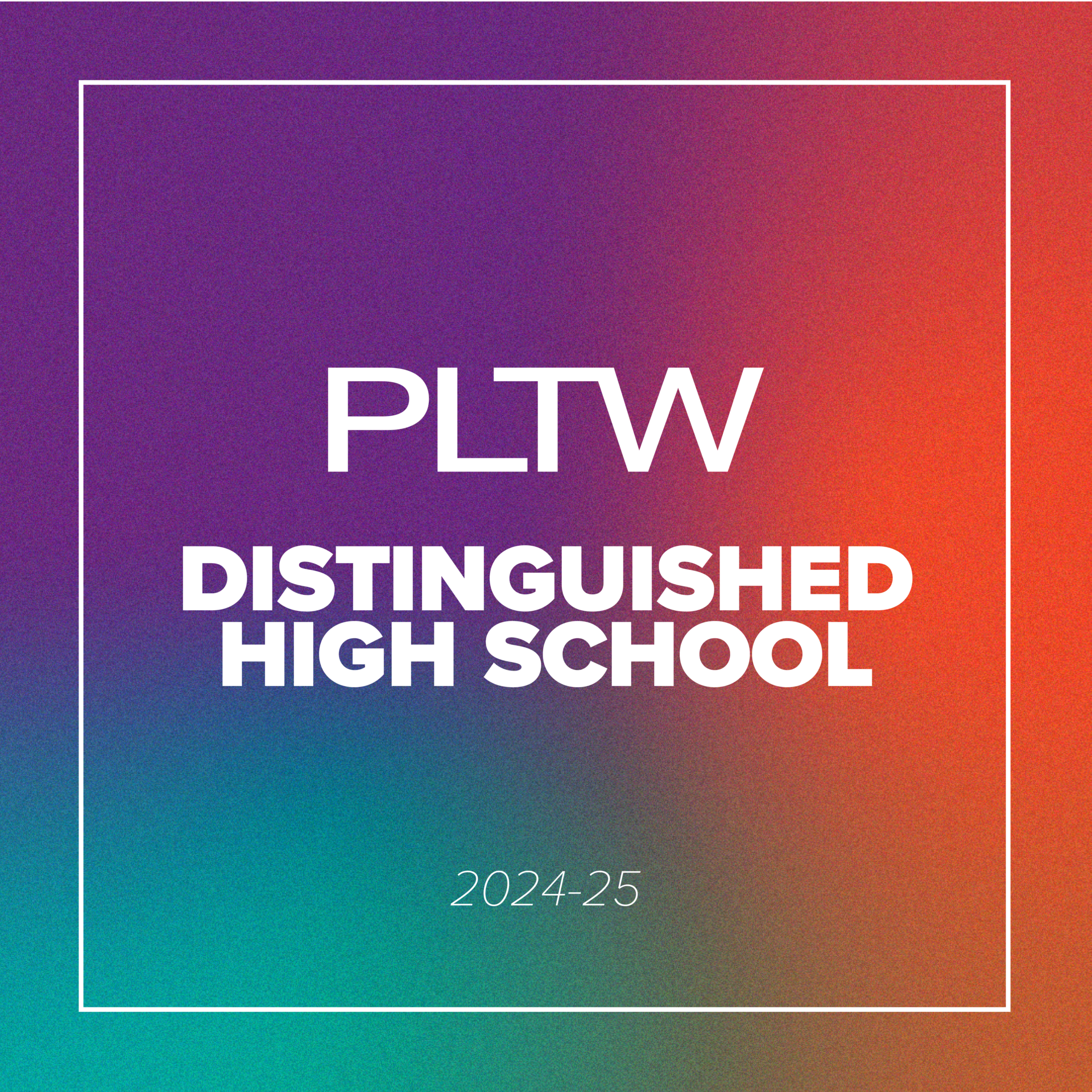 PLTW Award Logo