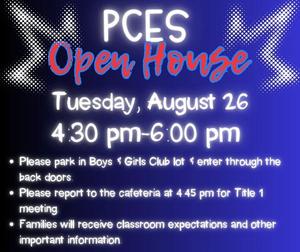 PCES Open House
