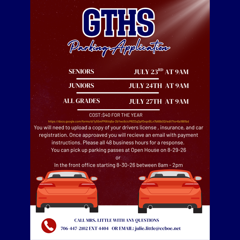 parking pass instructions
