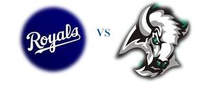 Royals versus Bison
