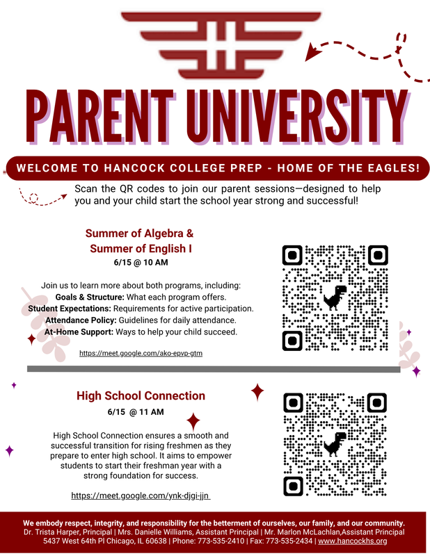 Parent Meeting June 15 at 10am