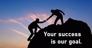 Your success is our goal.