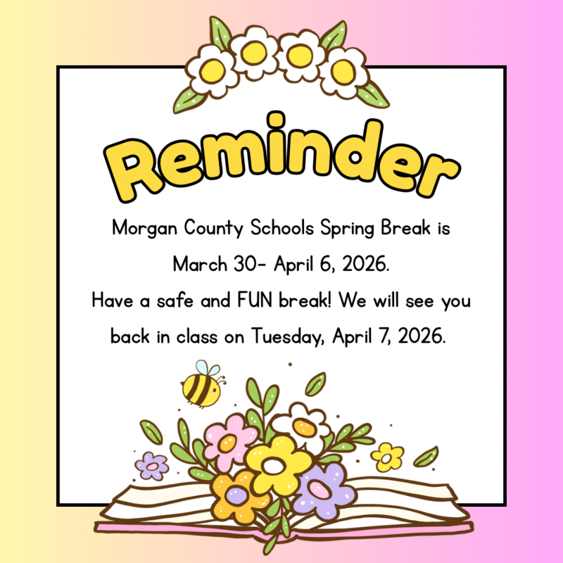 Spring Break announcement