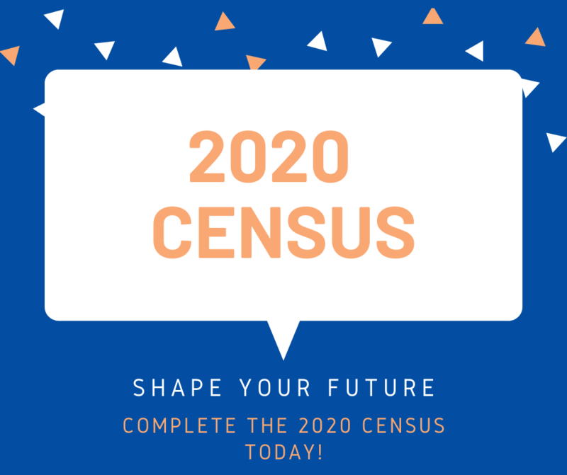 Sign encourages readers to participate in the 2020 Census