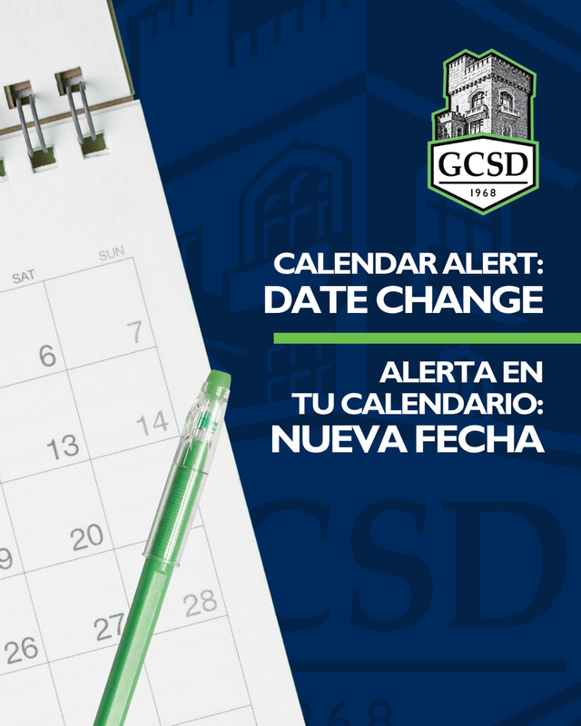 Calendar Date Change