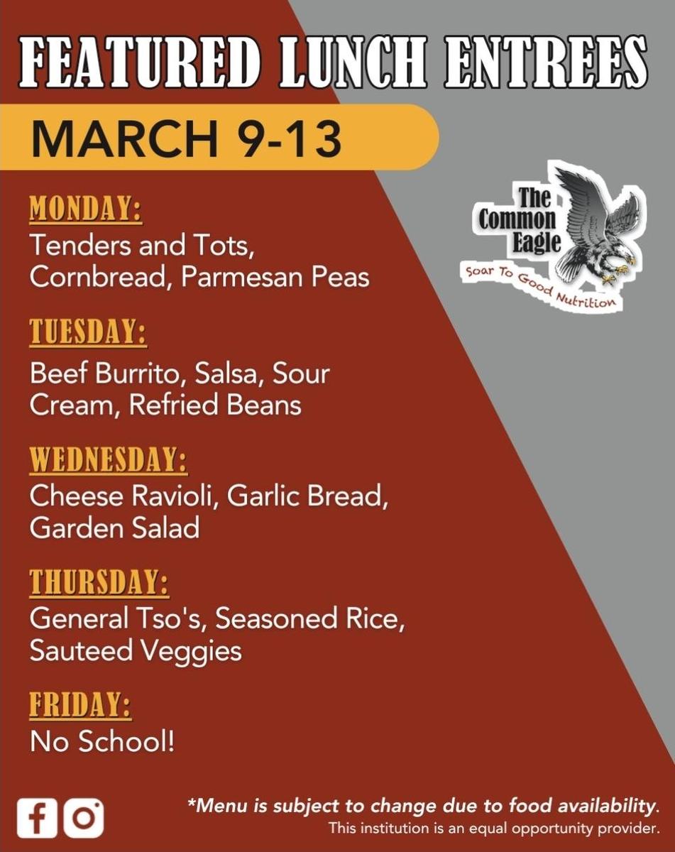 Cafe Menu 2026 Mar 9