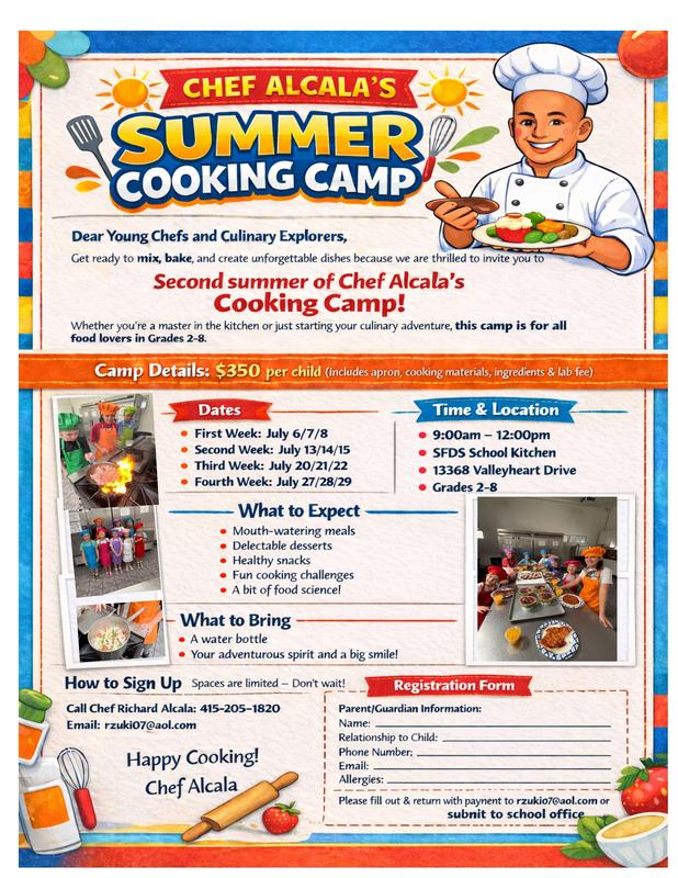 Chef Alcala's Summer Cooking Camp Featured Photo