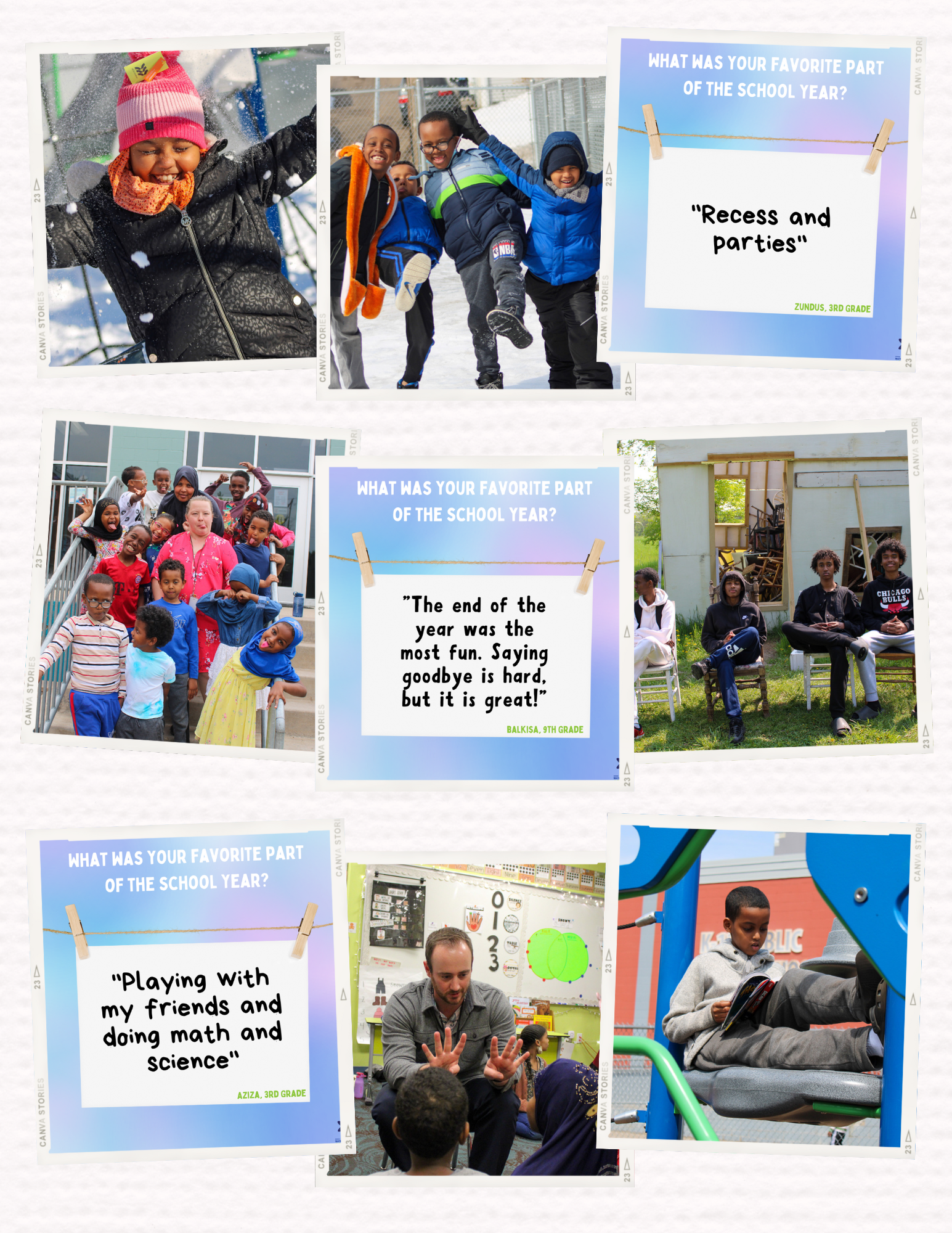 This week, we're sharing some of our favorite moments from the last year. What was your favorite part of this year?