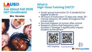 High Dosage Tutoring