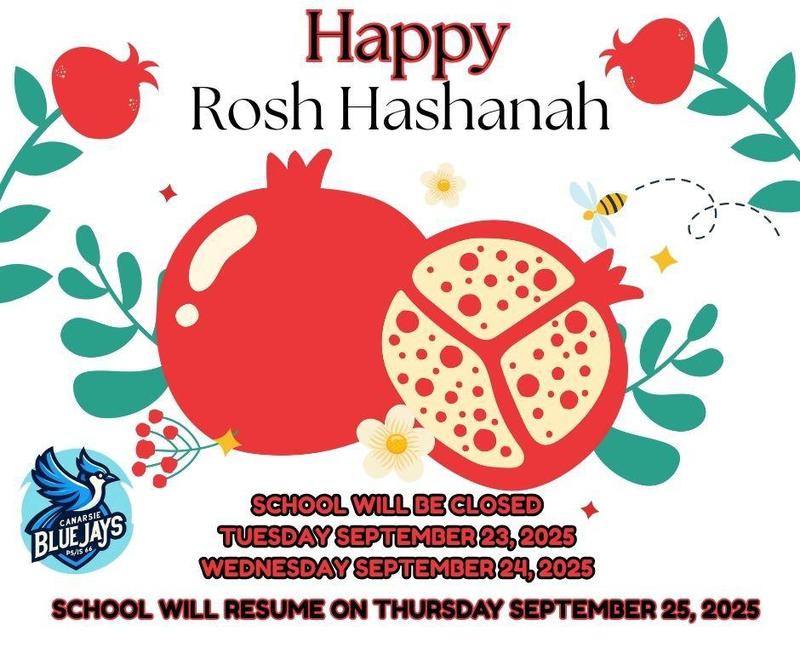 Schools will be closed from Tuesday September 23rd and Wednesday the 24th, 2025.