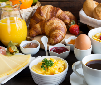 Breakfast foods and beverages