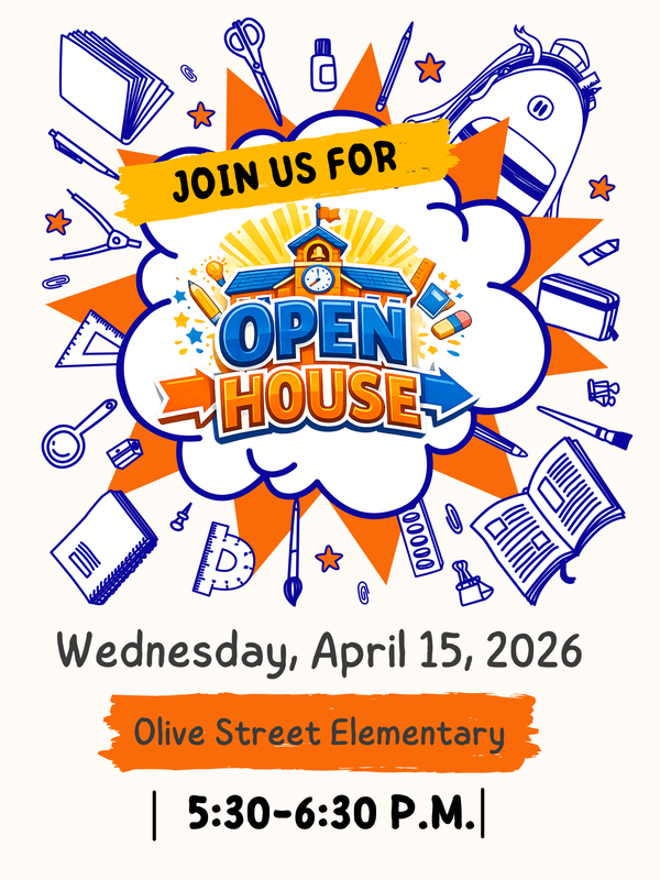 Flyer for Open House 4/19