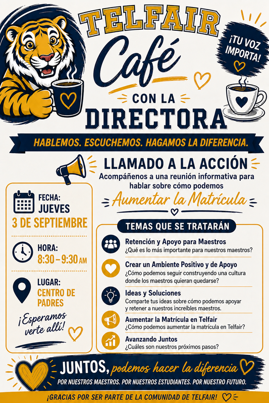 Café con la directora
