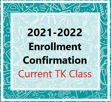 2021-2022 Placer TK Enrollment Confirmation Featured Photo