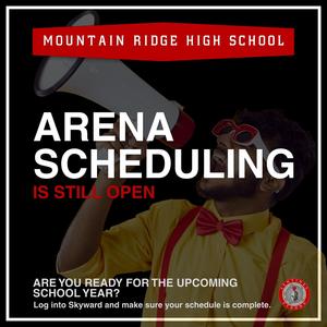 Check Skyward immediately to ensure your schedule is complete for the upcoming school year.