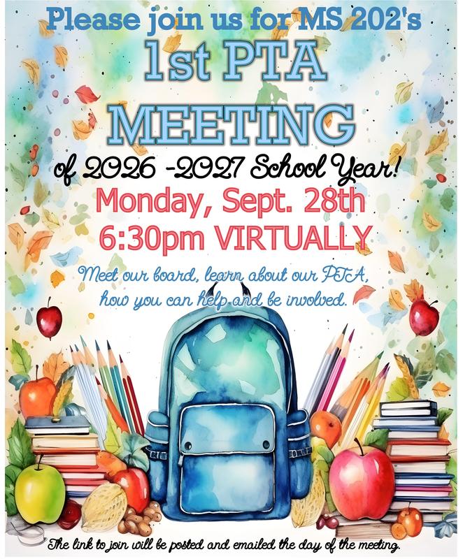 September PTA Meeting