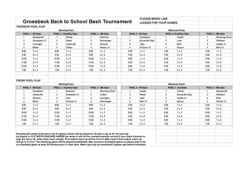 Volleyball Tournament