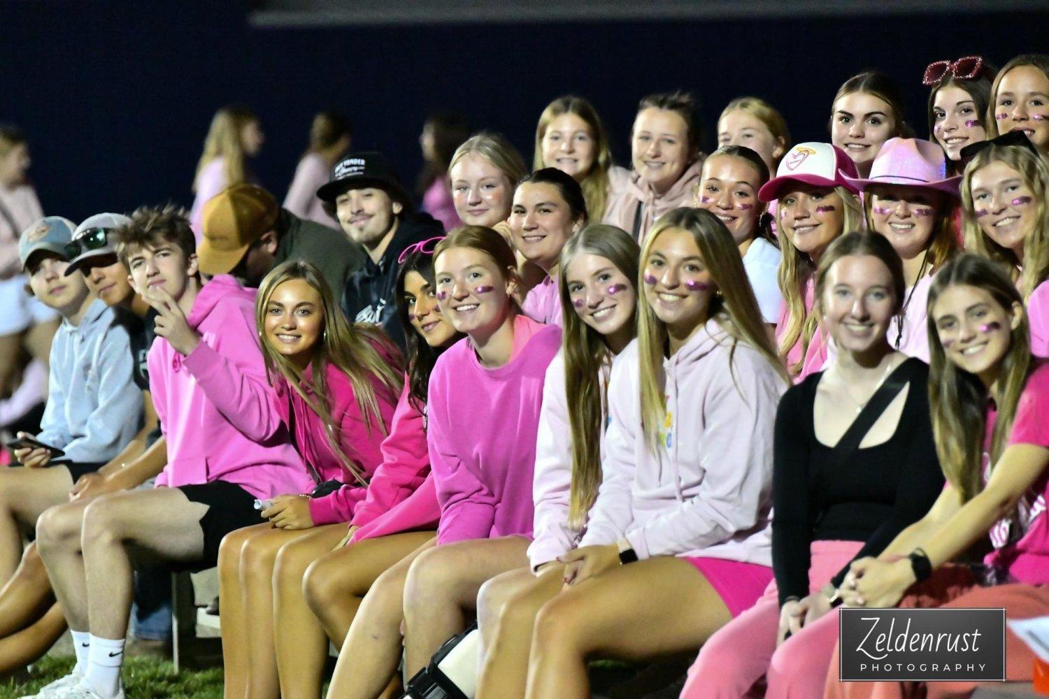 students sitting together