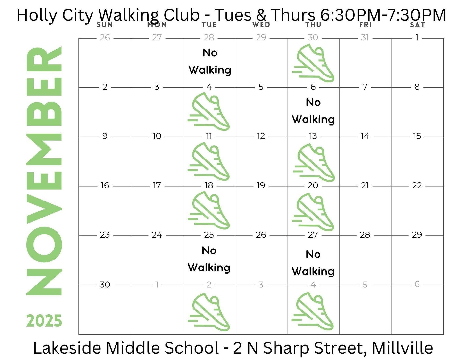 November Walking Club