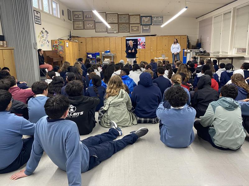 Inspiring Future Leaders: Dr. Roundfield Visits Assumption