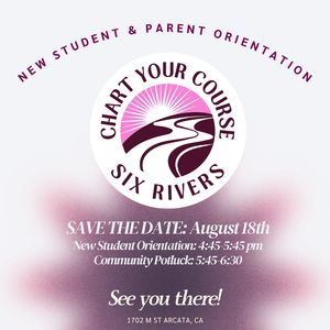 SAVE THE DATE: August 18th New Student Orientation: 4:45-5:45 pm Community Potluck: 5:45-6:30