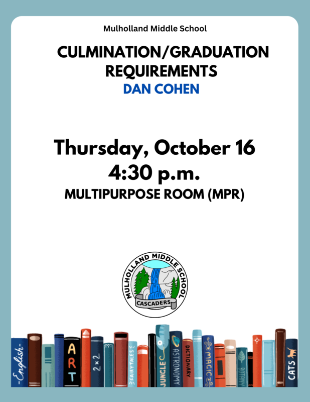 Culmination Requirements Meeting