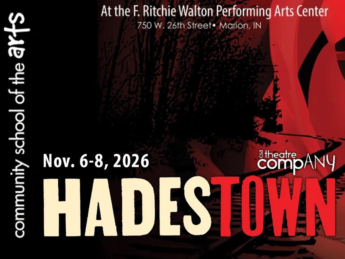 promo graphic - CSA Theatre Company's Hadestown - Nov 2026
