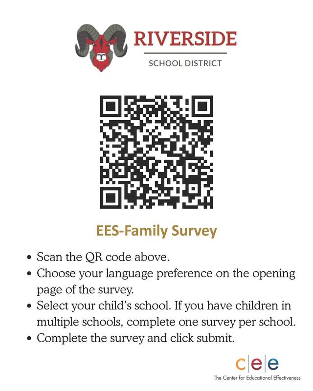 QR Code for Family Survey