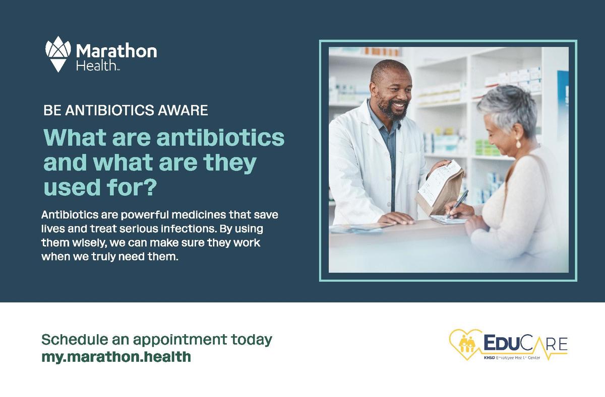 Antibiotic Awareness Postcard