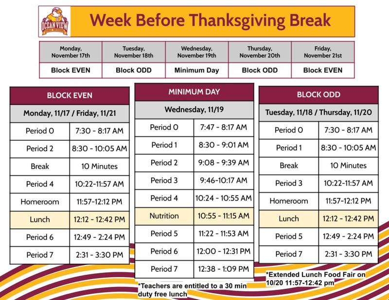 This Week's Schedule