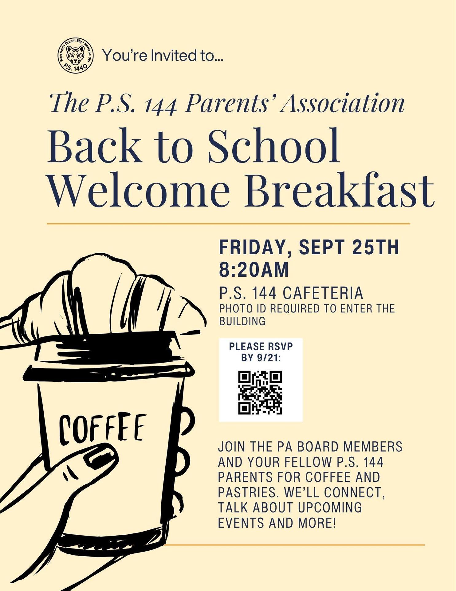 Welcome Breakfast