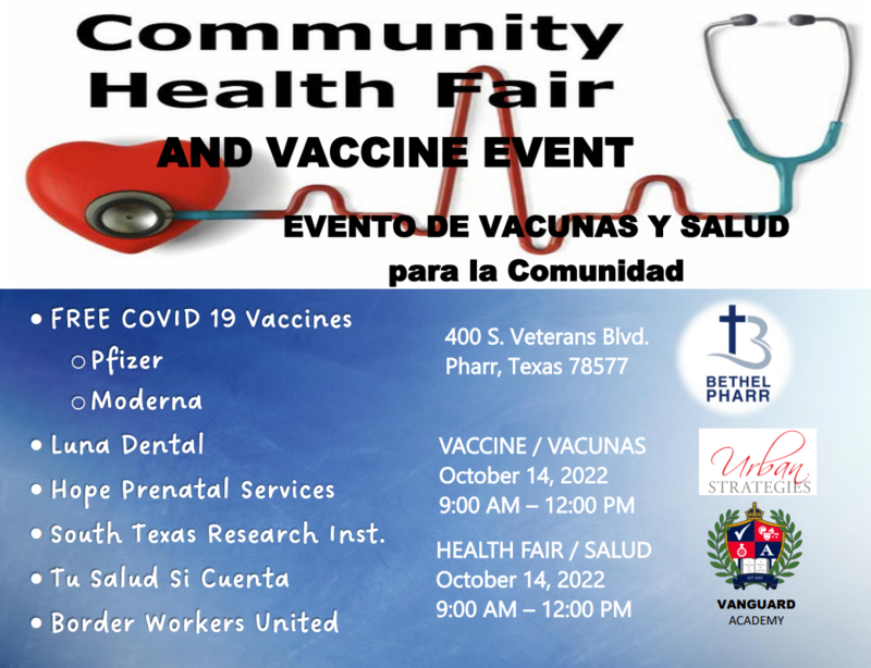 Community Health Fair - Bethel of Pharr Featured Photo