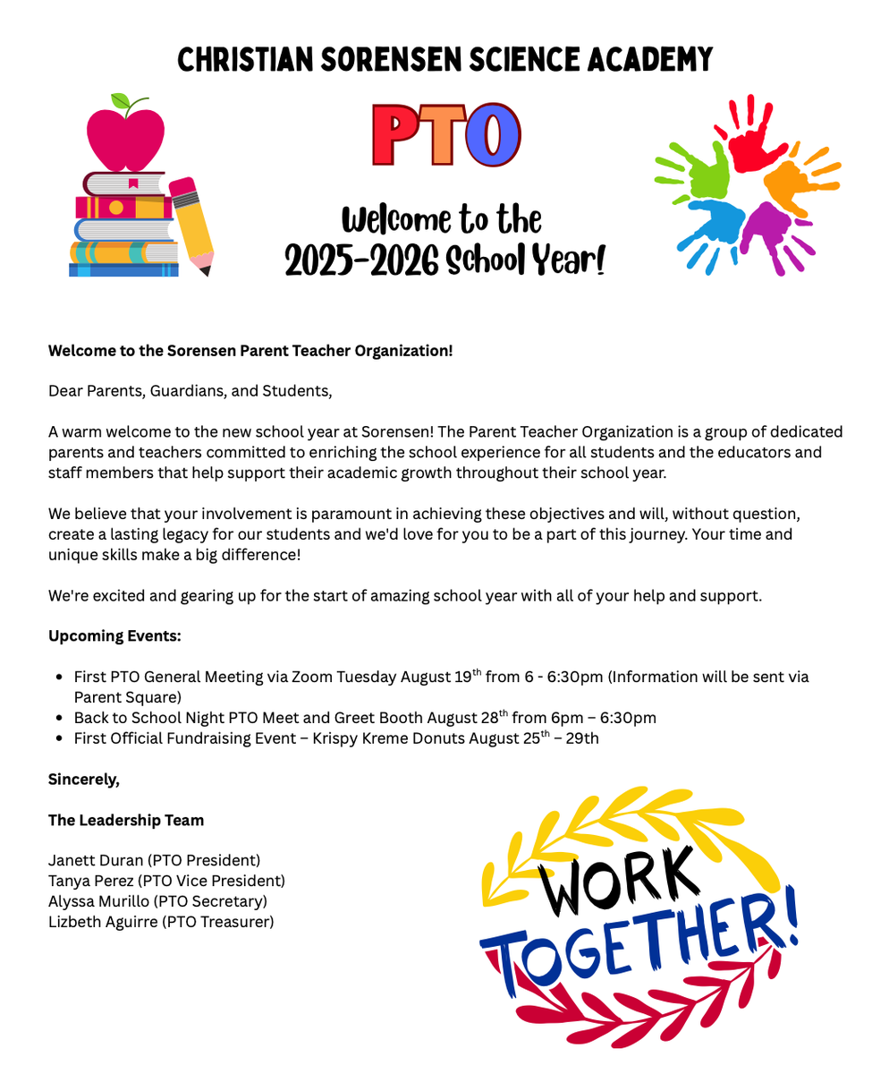 pto letter