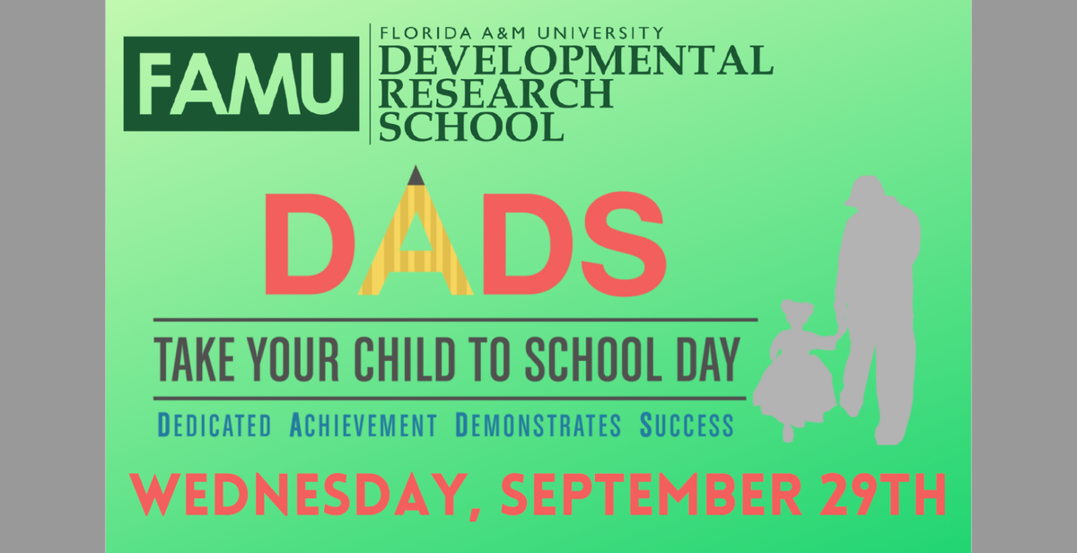 DADS Take Your Child to Work Day Flyer