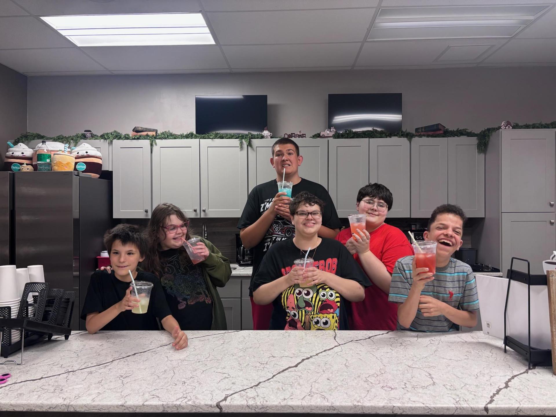 student picture from coffee shop 